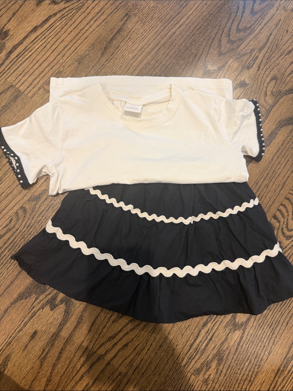 Zara skort and tshirt set